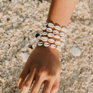 Livadi Cowrie Shell Bracelet - Pineapple Island