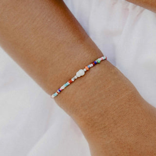 Matira Freshwater Pearl Beaded Bracelet - Pineapple Island