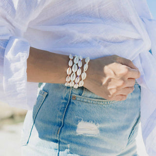 Livadi Cowrie Shell Bracelet - Pineapple Island
