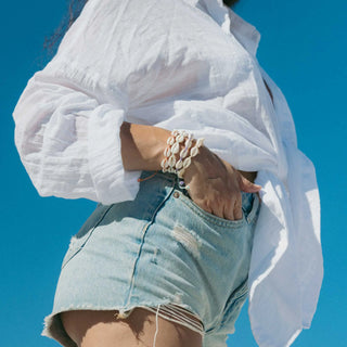 Livadi Cowrie Shell Bracelet - Pineapple Island