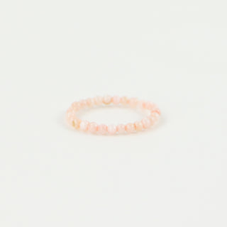 Mawar Pink Beaded Stretch Ring - Pineapple Island