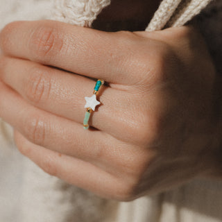 Bintang Laut Star Stretch Ring - Pineapple Island
