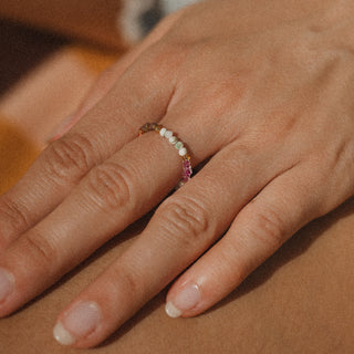 Berkilau Warm Tone Stretch Ring - Pineapple Island