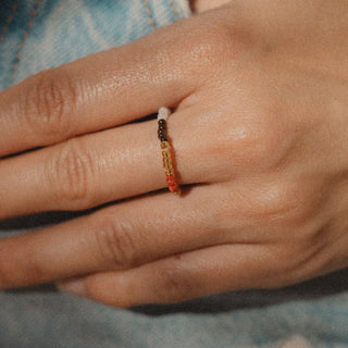 Berkilau Warm Tone Stretch Ring - Pineapple Island