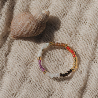 Berkilau Warm Tone Stretch Ring - Pineapple Island