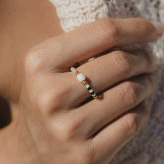 Berpesta Colourful Stretchy Ring - Pineapple Island