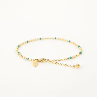 Enamel Chain Bracelet - Pineapple Island
