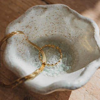 Soleil Golden Bracelet & Ring Set