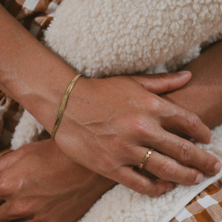 Soleil Golden Bracelet & Ring Set