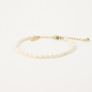 Pearl and Gold Bracelet Stack - Pineapple Island
