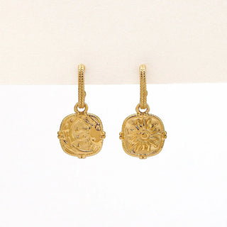 Luna Drop Waterproof Earrings - Pineapple Island