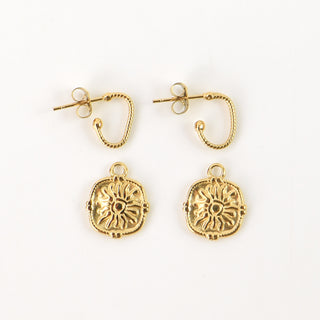 Golden Celestial Earring Set - Pineapple Island