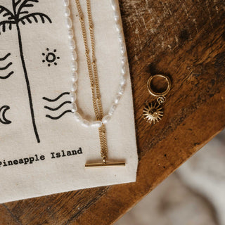 Sun Hoop Earrings - Pineapple Island