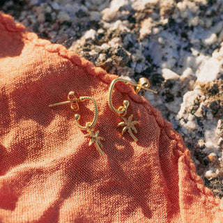 Pãlima Tree Charm Earrings - Pineapple Island