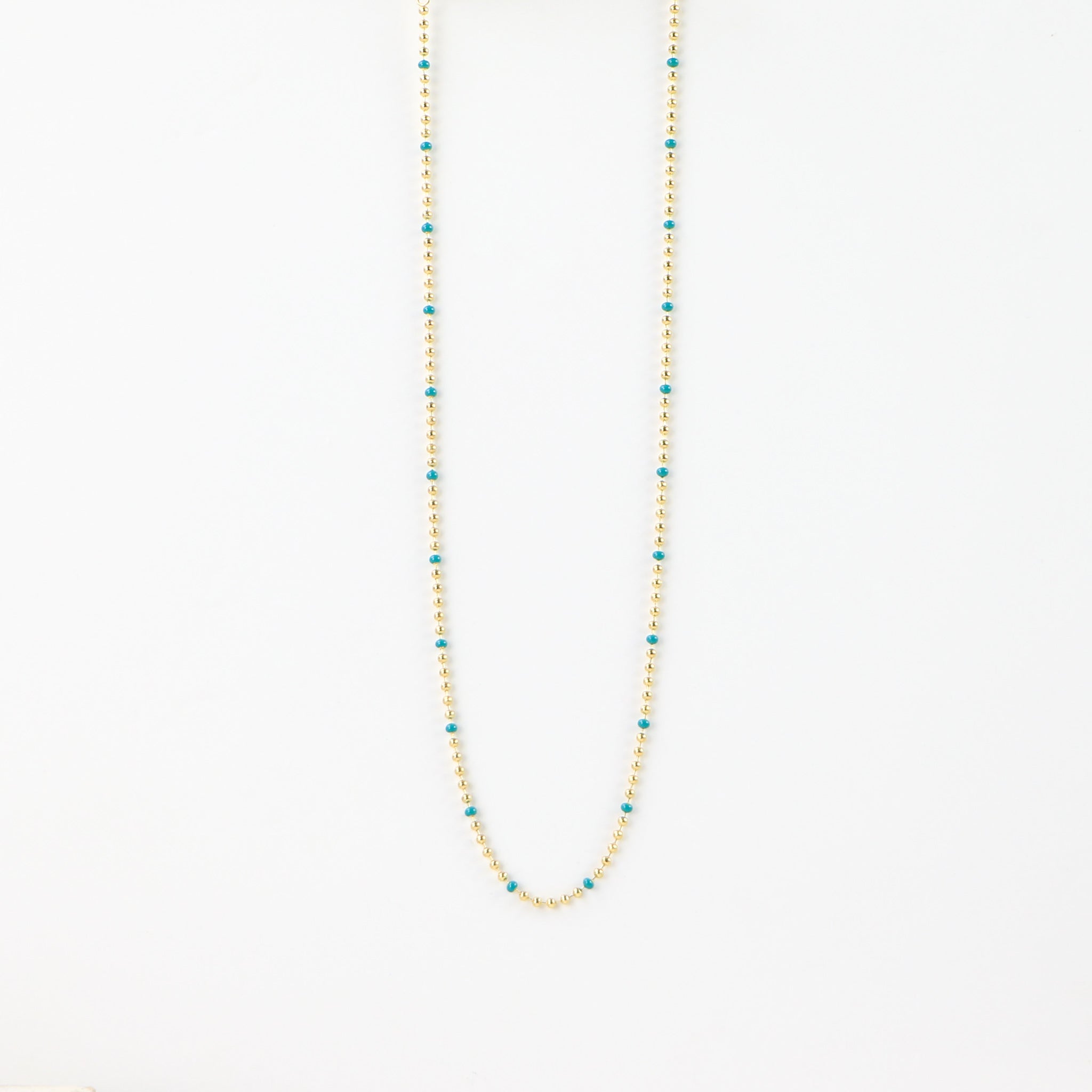 Enamel Chain Necklace