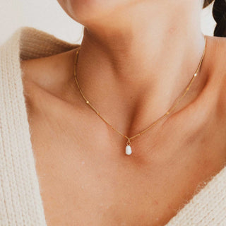 Pearl Drop Necklace