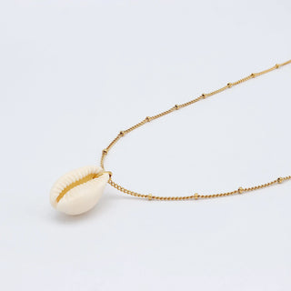 Cowrie Shell Chain Necklace - Pineapple Island