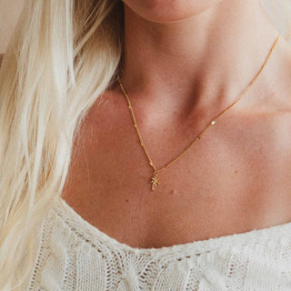 Pãlima Tree Charm Chain Necklace