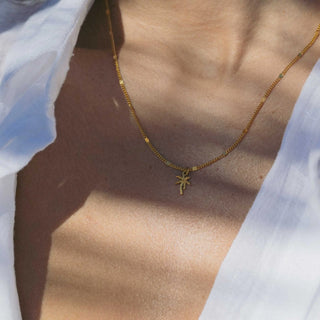 Pãlima Tree Charm Chain Necklace - Pineapple Island