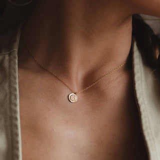 Ammonite Charm Waterproof Necklace