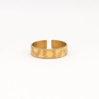 Mãmã Celestial Sun Adjustable Ring - Pineapple Island