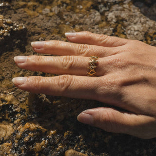 Mokupuni Starfish Adjustable Ring - Pineapple Island