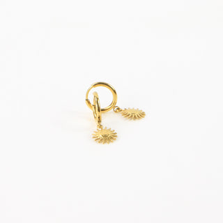 Sun Hoop Earrings - Pineapple Island