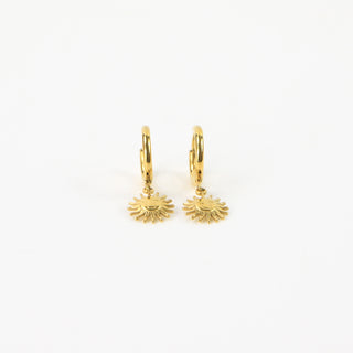 Sun Hoop Earrings - Pineapple Island