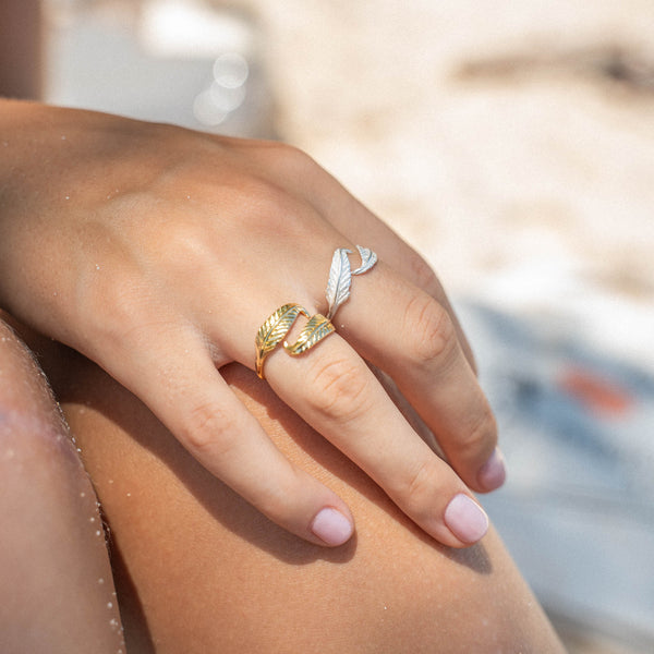 Bocca Feather Ring