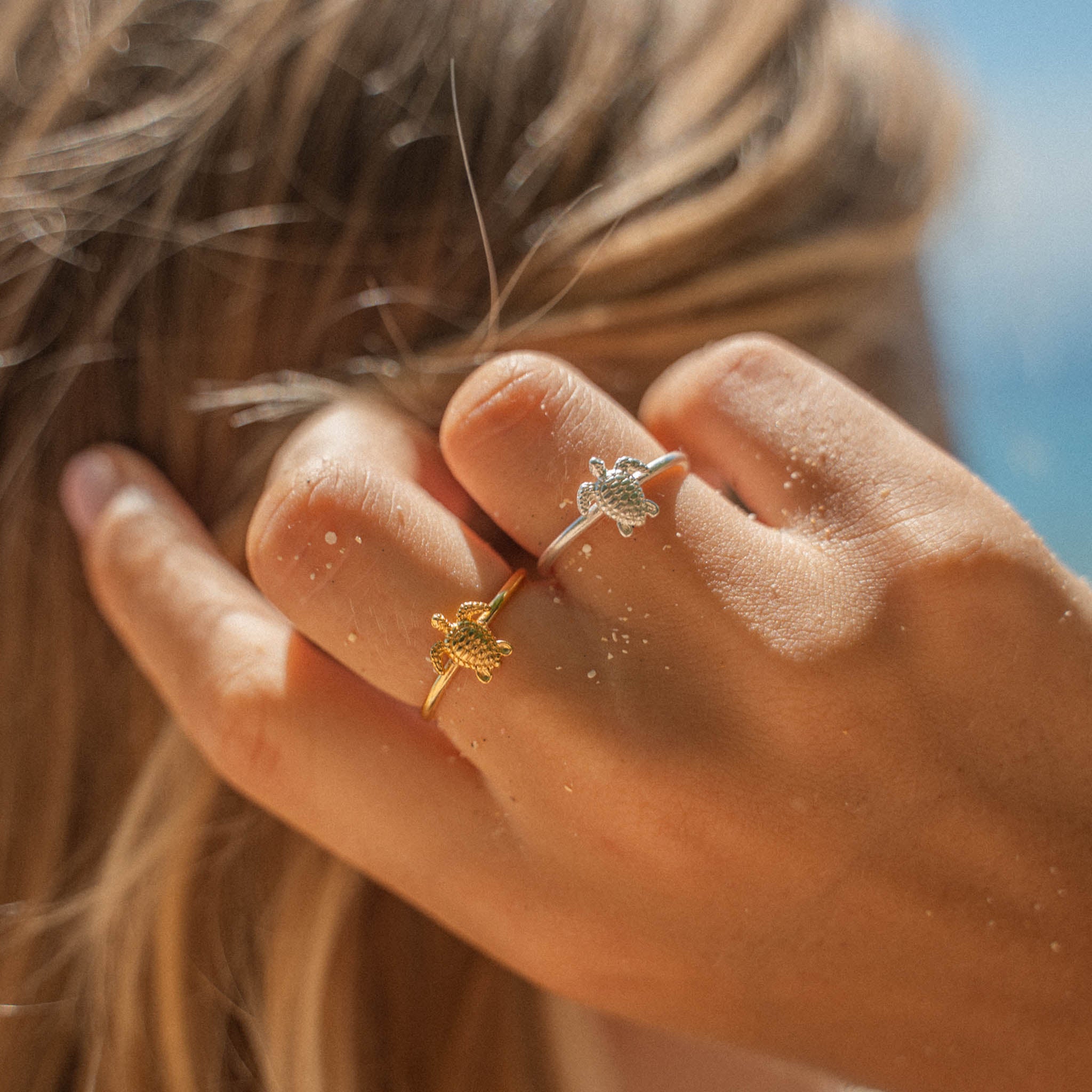 Adjustable Turtle Ring