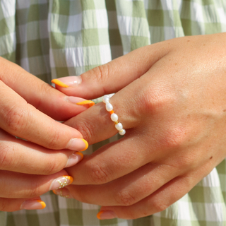 Pelangi Beaded Pearl Ring SALE