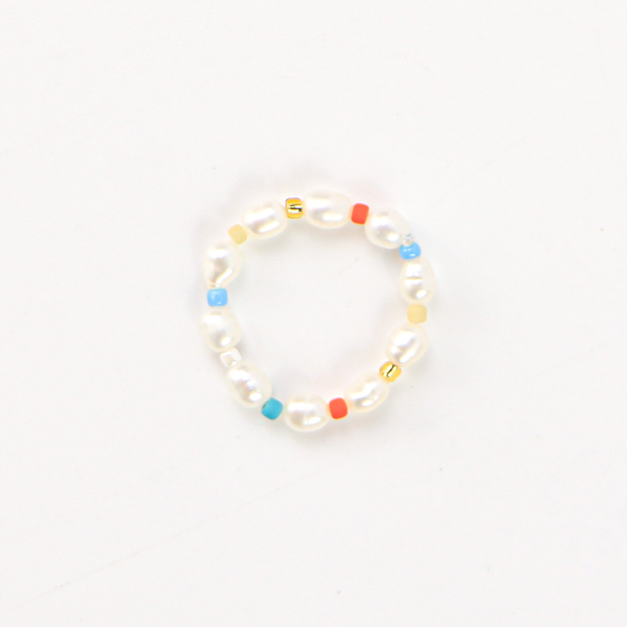 Pelangi Beaded Pearl Ring