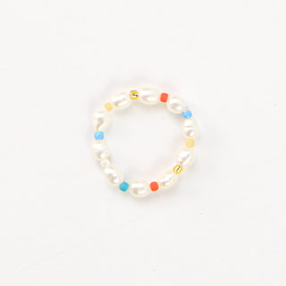 Pelangi Beaded Pearl Ring - Pineapple Island