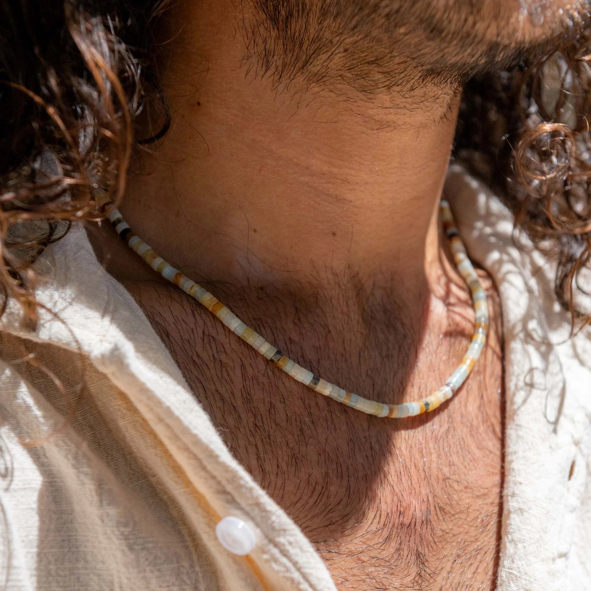 Mawi Stone Beaded Necklace - Pineapple Island