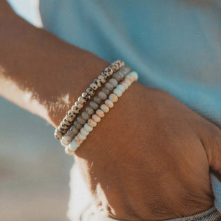 Alami Elasticated Gemstone Bracelet - Pineapple Island