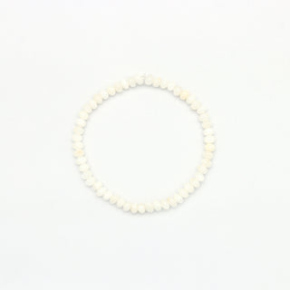 Momi Mother of Pearl Elasticated Bracelet - Pineapple Island