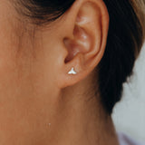 Whale Tail Stud Earrings - Pineapple Island