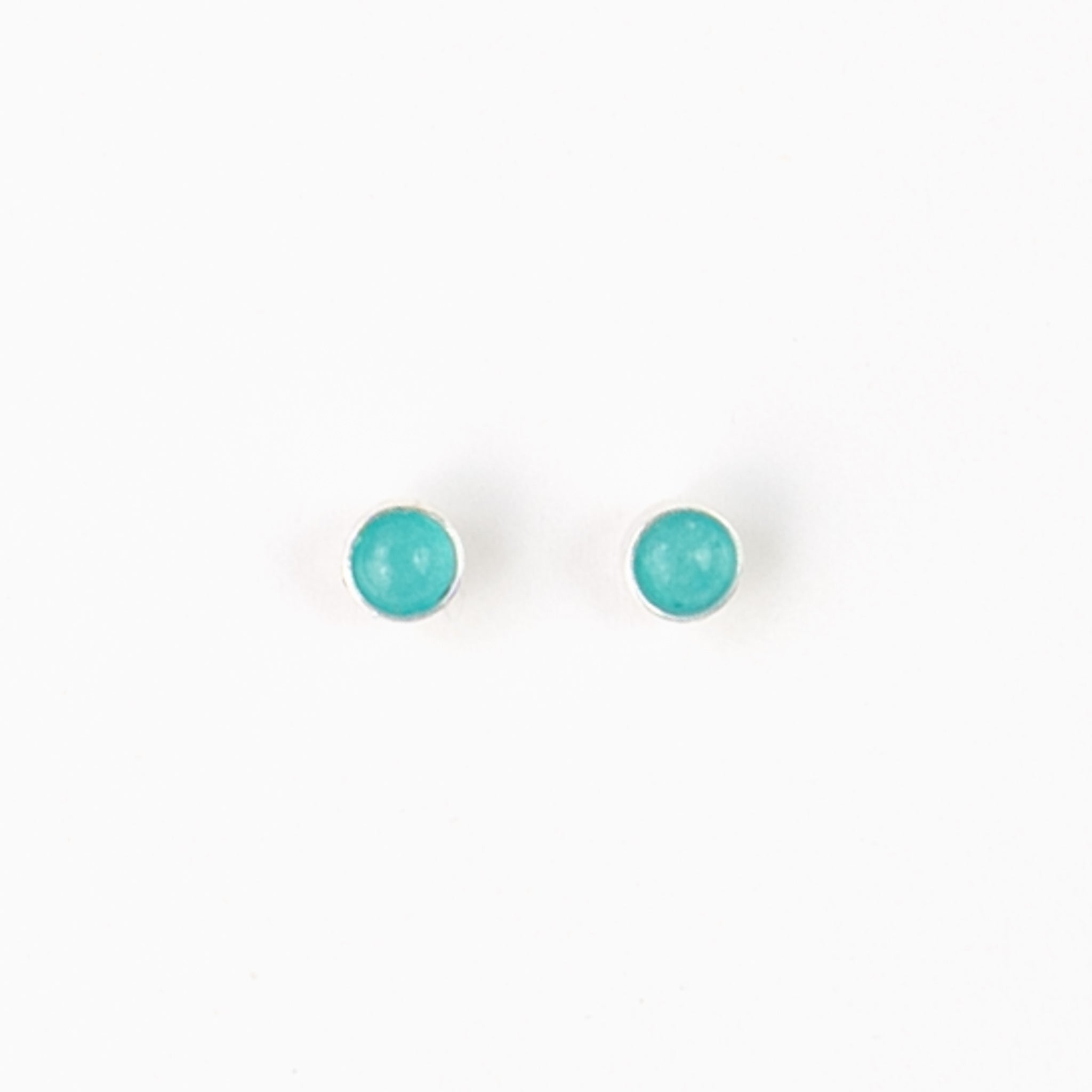 Blue Stone Stud Earrings | Pineapple Island