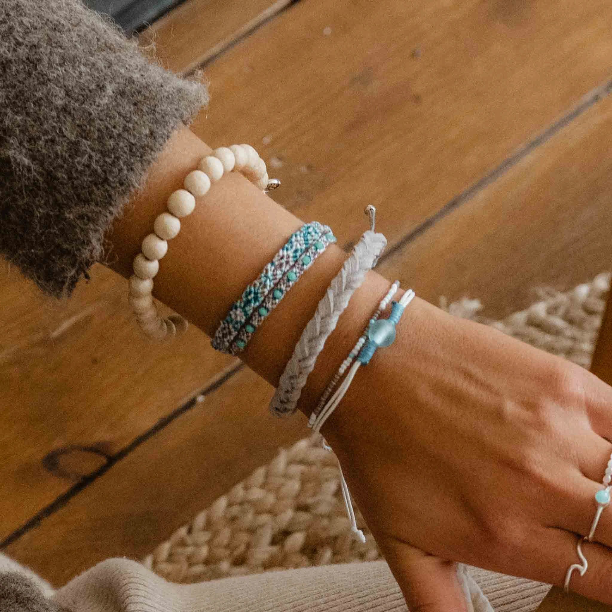 Rhossili Bay Surf Bracelet Set - Pineapple Island