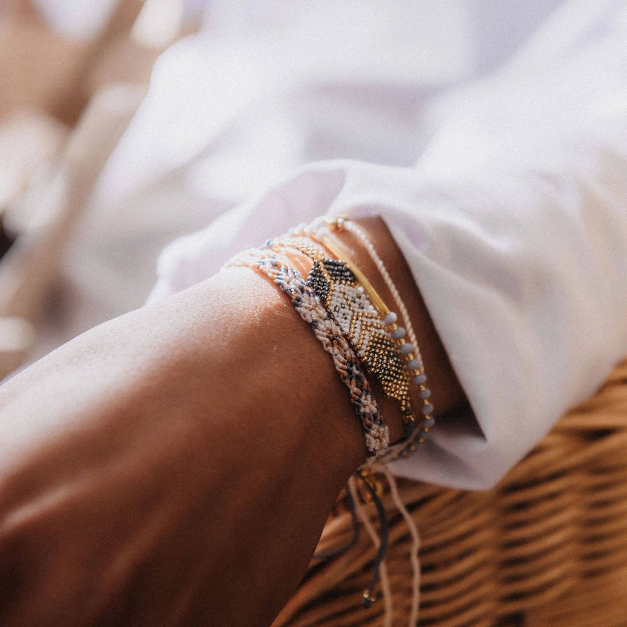 Bondi Soul Handmade Bracelet Set - Pineapple Island