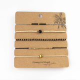 Heart of Gold Handmade Bracelet Set - Pineapple Island