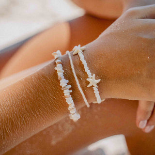 Alona Beach Shell Bracelet Set - Pineapple Island