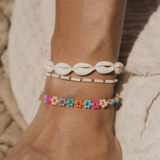 Surga Daisy & Shell Bracelet Set - Pineapple Island