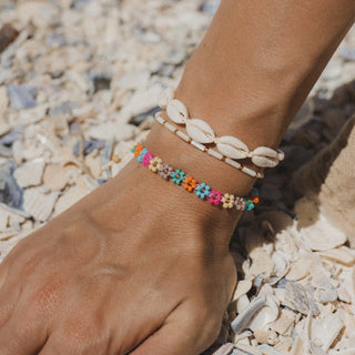 Surga Daisy & Shell Bracelet Set - Pineapple Island