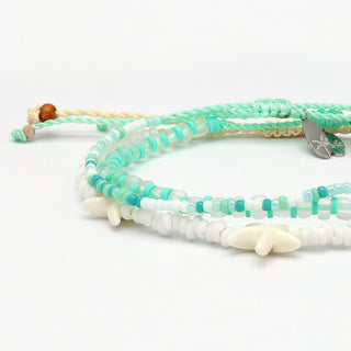Shoreline Turquoise Bracelet Trio Set - Pineapple Island