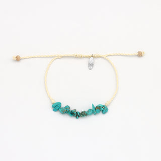 Halcyon Turquoise & Shell Bracelet Trio Set - Pineapple Island