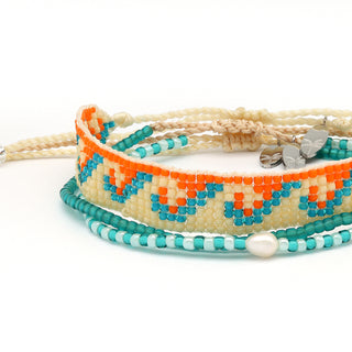 Tropical Swells Bracelet Set - Pineapple Island
