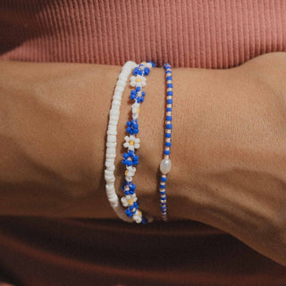Forget Me Not Bracelet Duo Set - Pineapple Island