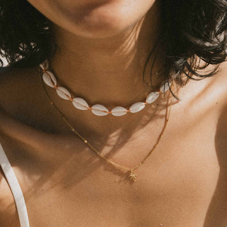 Peach Palm Tree Necklace Set - Pineapple Island