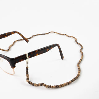 Pecatu Wood Bead Sunglass Chain - Pineapple Island